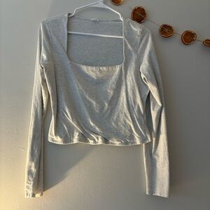 GARAGE grey long sleeve